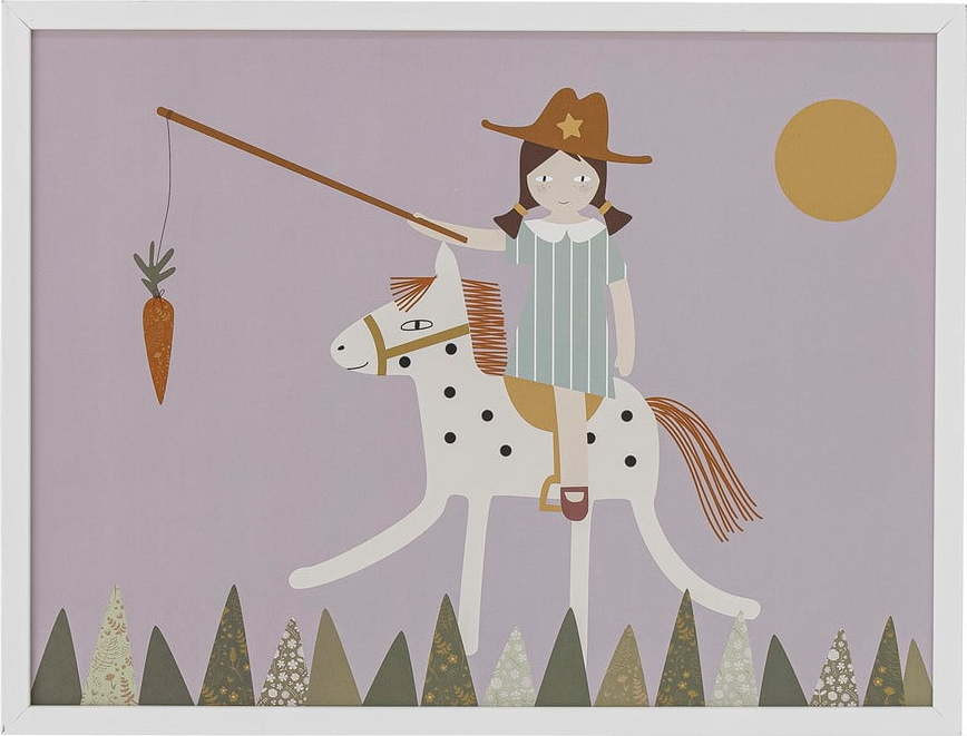 Dětský obrázek 32x42 cm Rosa – Bloomingville Mini