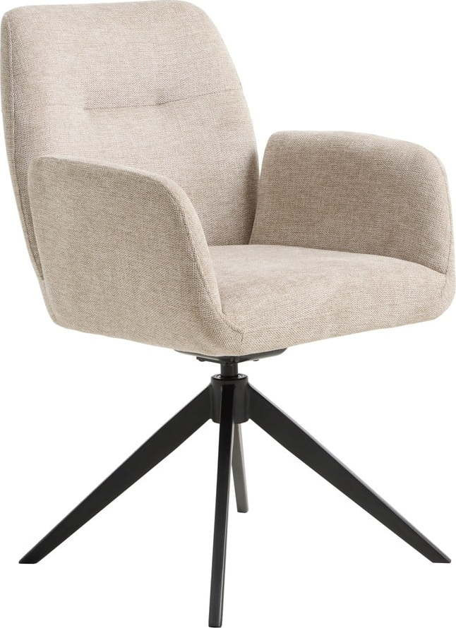 Krémová jídelní židle Roxana – Unique Furniture