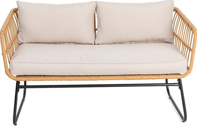 Zahradní sedačka z umělého ratanu Bonami Essentials Vistdal