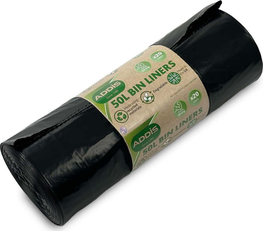 Pytle na odpadky v sadě 20 ks 50 l – Addis