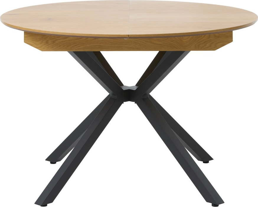 Kulatý rozkládací jídelní stůl s přídavnou deskou ø 120 cm Cesura – Unique Furniture