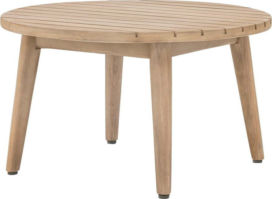 Kulatý konferenční stolek z masivu akácie v přírodní barvě ø 64 cm Sorrento – Bloomingville