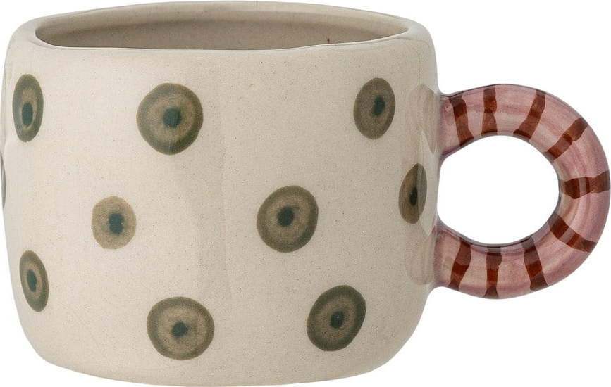 Zelený šálek na espresso z kameniny 115 ml Nini – Bloomingville