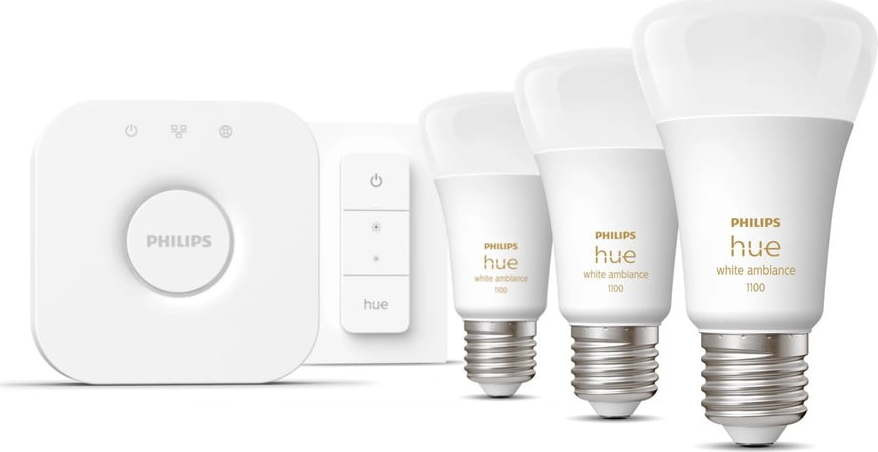 Smart startovací balíček 5 ks E27, 11 W White ambiance – Philips Hue