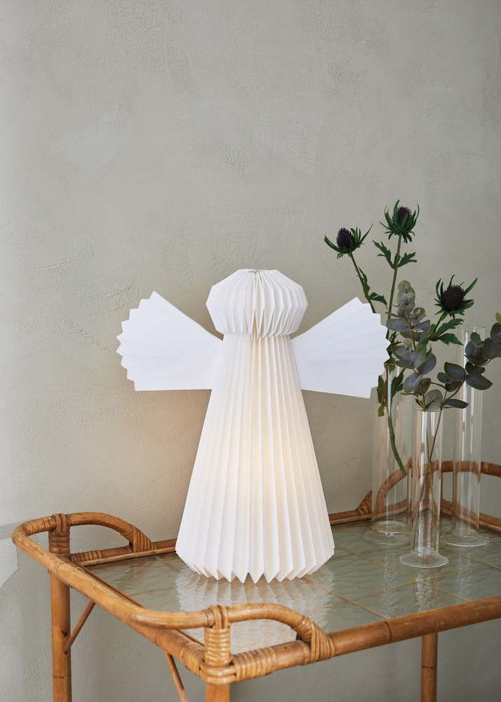 Bílá vánoční světelná dekorace Angel – Markslöjd