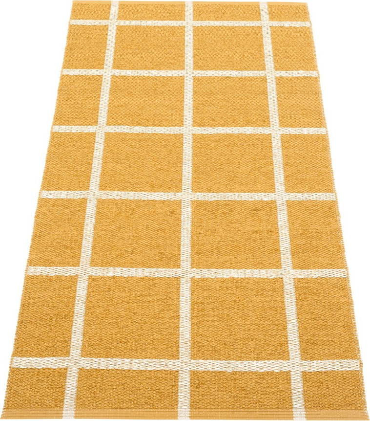 Okrově žlutý vnitřní a venkovní běhoun 70x150 cm Ada Ochre – Pappelina