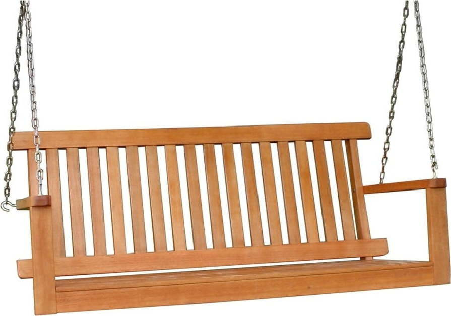 Zahradní závěsná lavice z eukalyptového dřeva Garden Pleasure Columbia