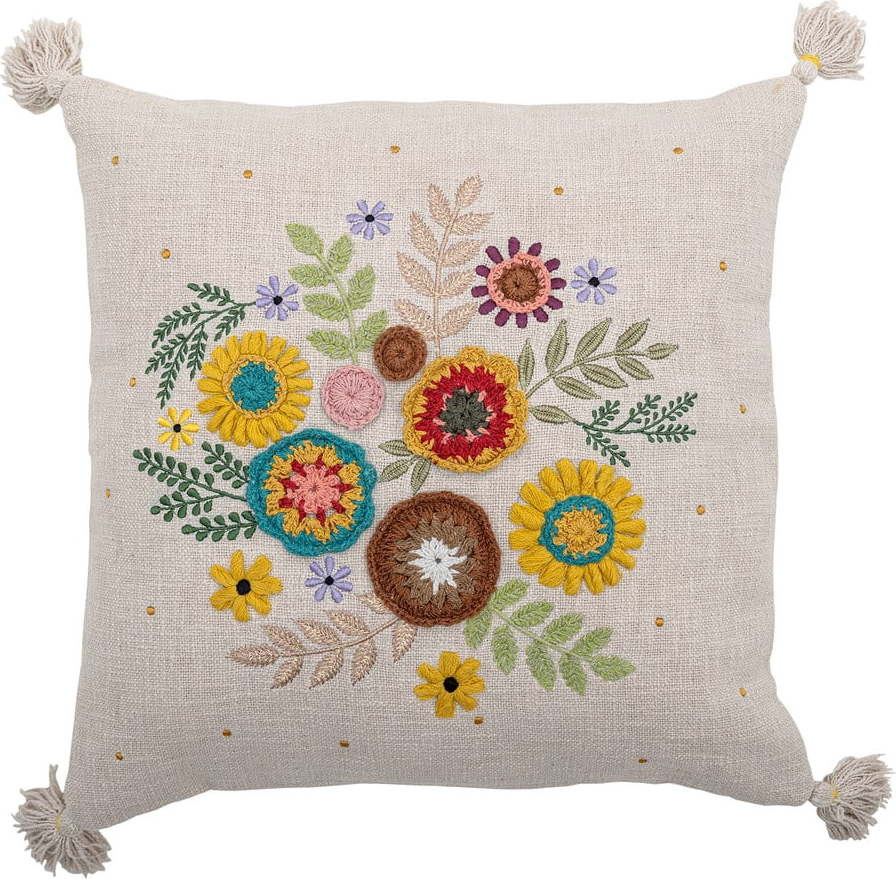 Bavlněný dekorační polštář 50x50 cm Pico – Bloomingville