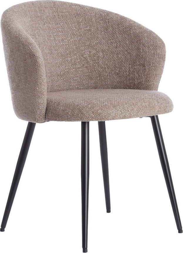 Béžové kovové jídelní židle v sadě 2 ks Radaja – Light & Living