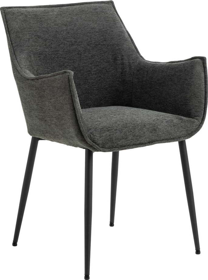 Tmavě šedá jídelní židle Bonita – Actona