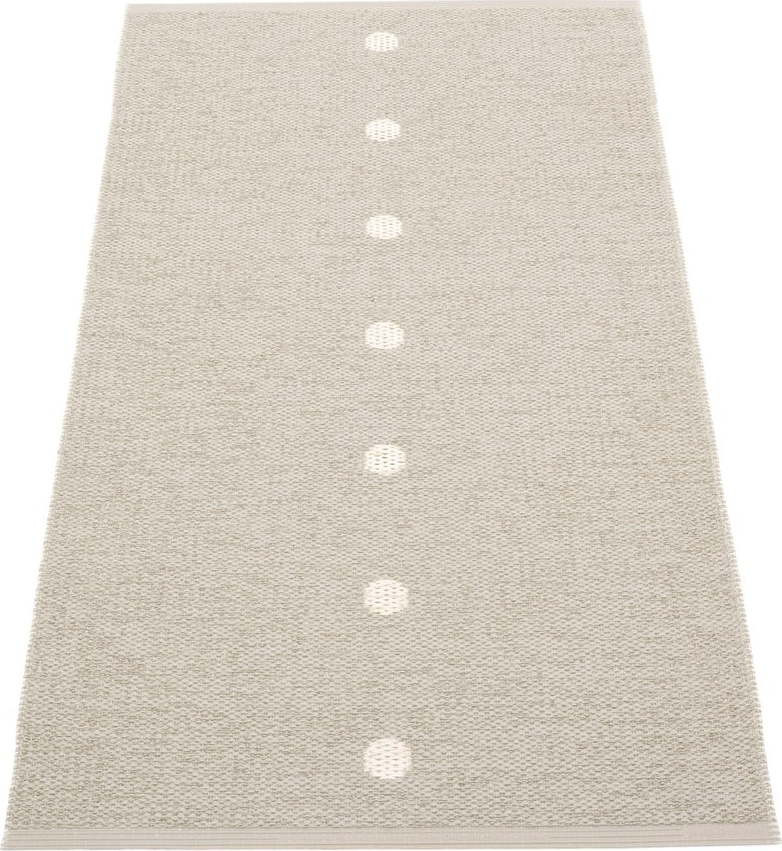 Béžovo-krémový vnitřní a venkovní koberec 70x140 cm Peg Linen Vanilla – Pappelina
