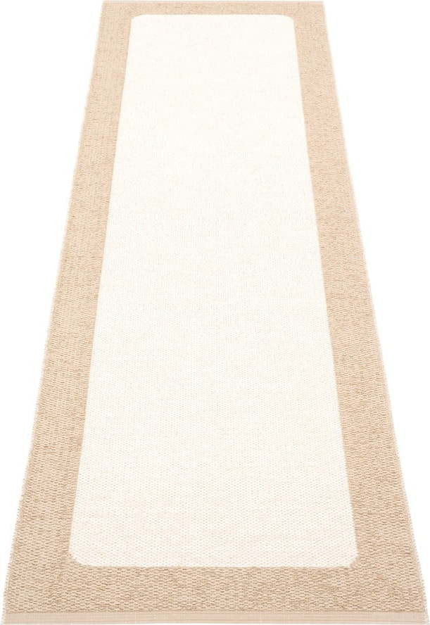 Béžovo-krémový vnitřní a venkovní běhoun 70x240 cm Ilda Beige – Pappelina