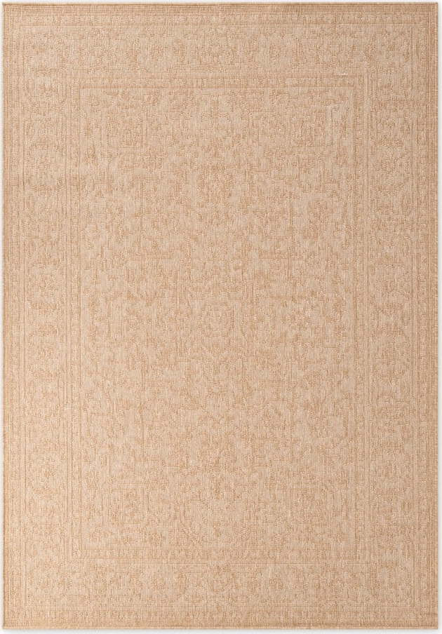 Vnitřní a venkovní koberec v béžové a slonovinové barvě 120x170 cm Duet Kona – NORTHRUGS