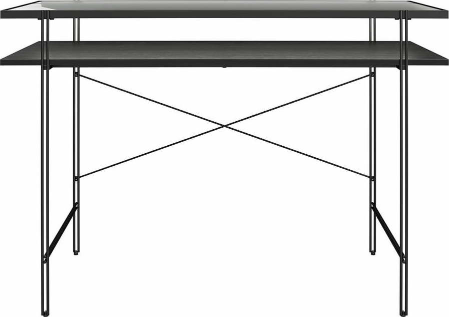 Pracovní stůl se skleněnou deskou 49x108 cm Wainwright – Støraa