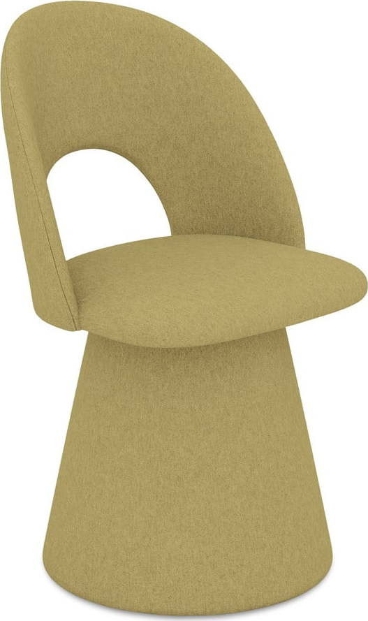 Jídelní židle v hořčicové barvě Kalo – Makamii