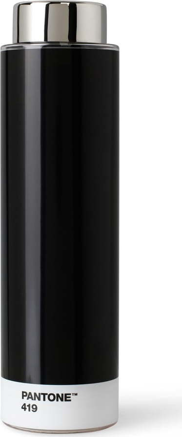Černá cestovní tritanová lahev 500 ml Black 419 – Pantone