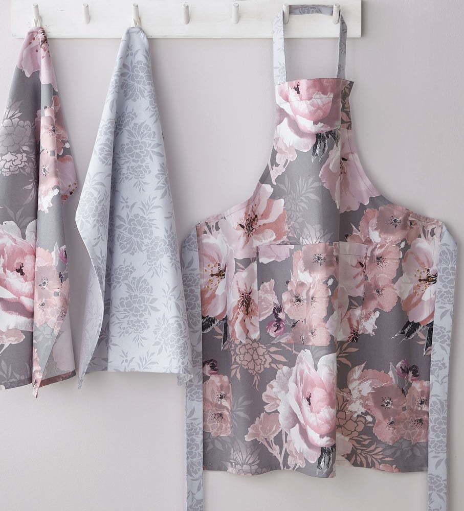 Bavlněná zástěra Dramatic Floral – Catherine Lansfield