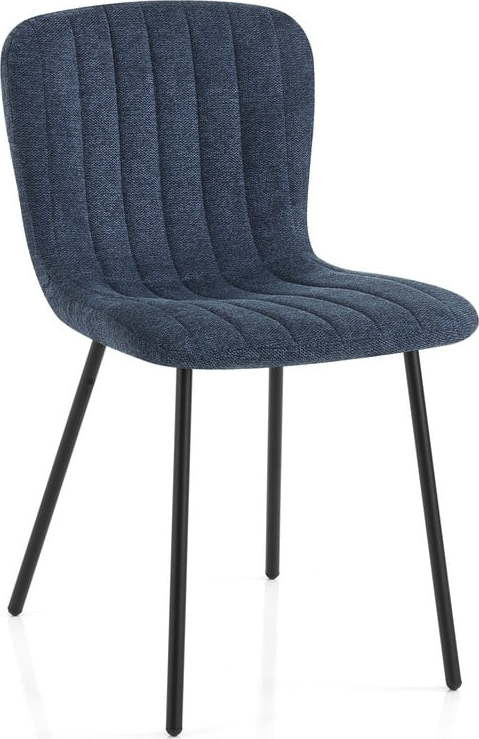 Tmavě modré jídelní židle v sadě 2 ks Cosy – Tomasucci