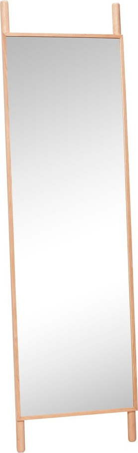 Stojací zrcadlo s dřevěným rámem 53x188 cm Lean – Hübsch