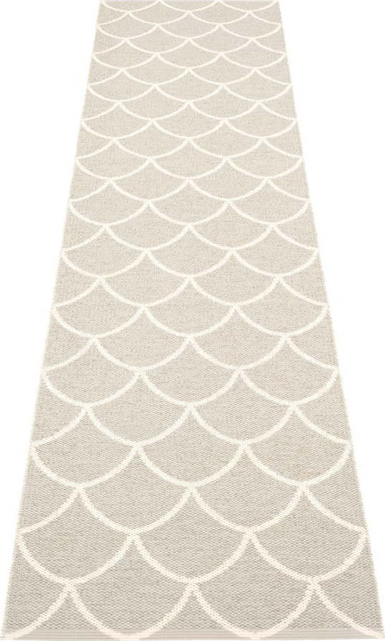 Krémový vnitřní a venkovní běhoun 70x300 cm Kotte Linen – Pappelina