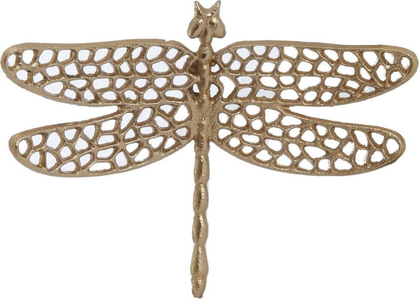 Kovová nástěnná dekorace 24x17,5 cm Dragonfly – Light & Living