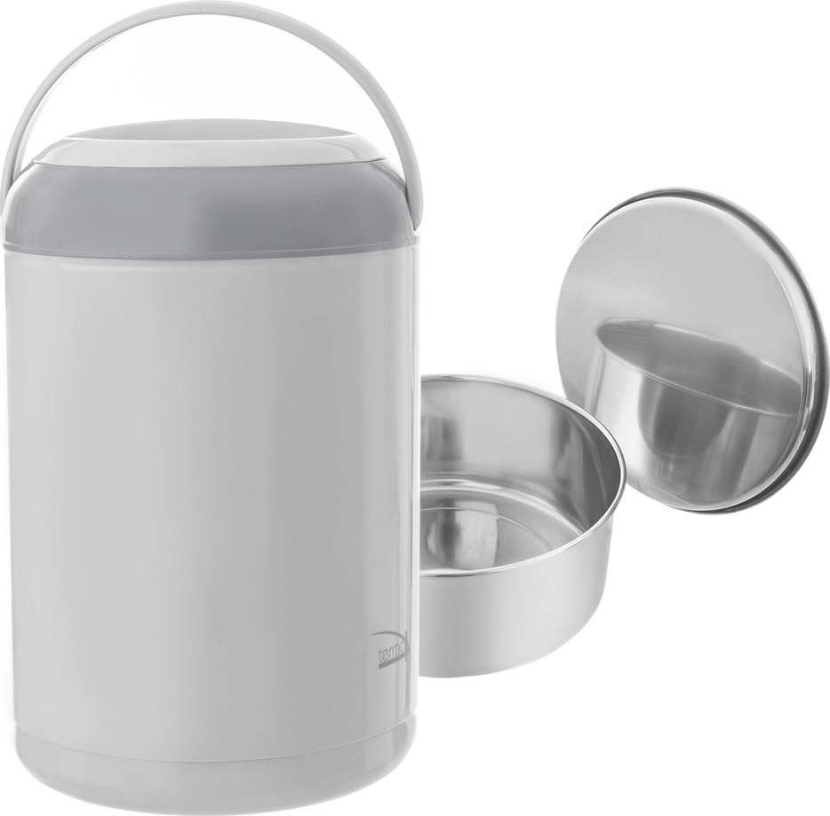 Šedý jídlonosič se 4 patry Orion Termo