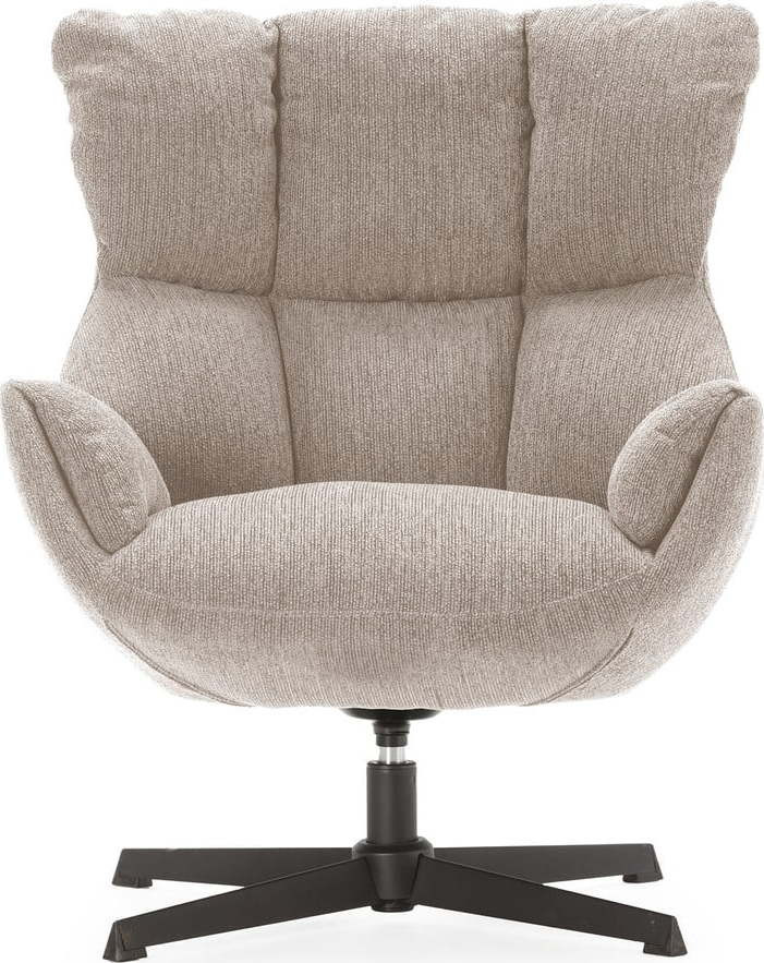 Krémové křeslo Odette – Marckeric