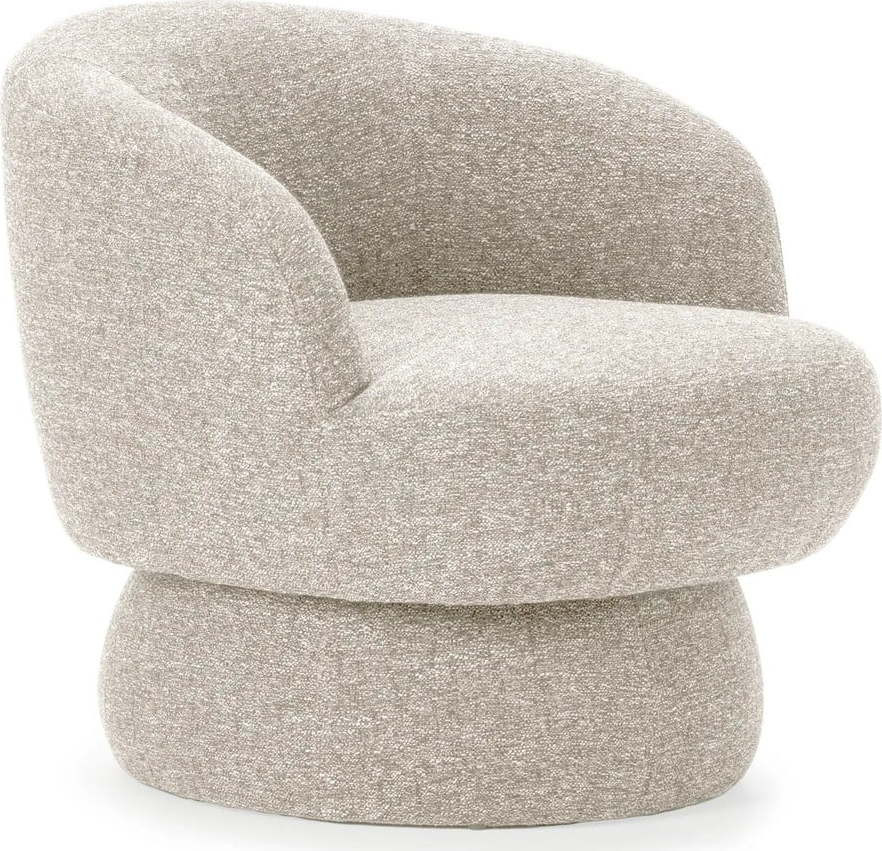 Béžové křeslo Dali – Marckeric