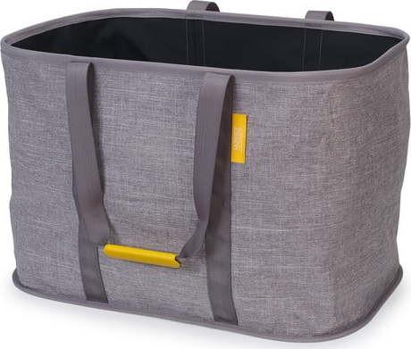 Šedý látkový koš na prádlo skládací 55 l Hold-All Max – Joseph Joseph