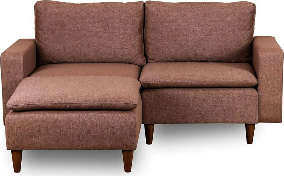 Světle hnědá rohová pohovka (levý roh) Lungo – Balcab Home