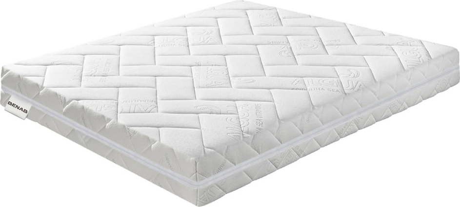 Tvrdá/středně tvrdá pružinová oboustranná matrace 180x200 cm Comfort Flow – BENAB
