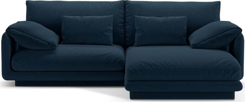 Tmavě modrá rohová pohovka (pravý roh) Torino – Micadoni Home