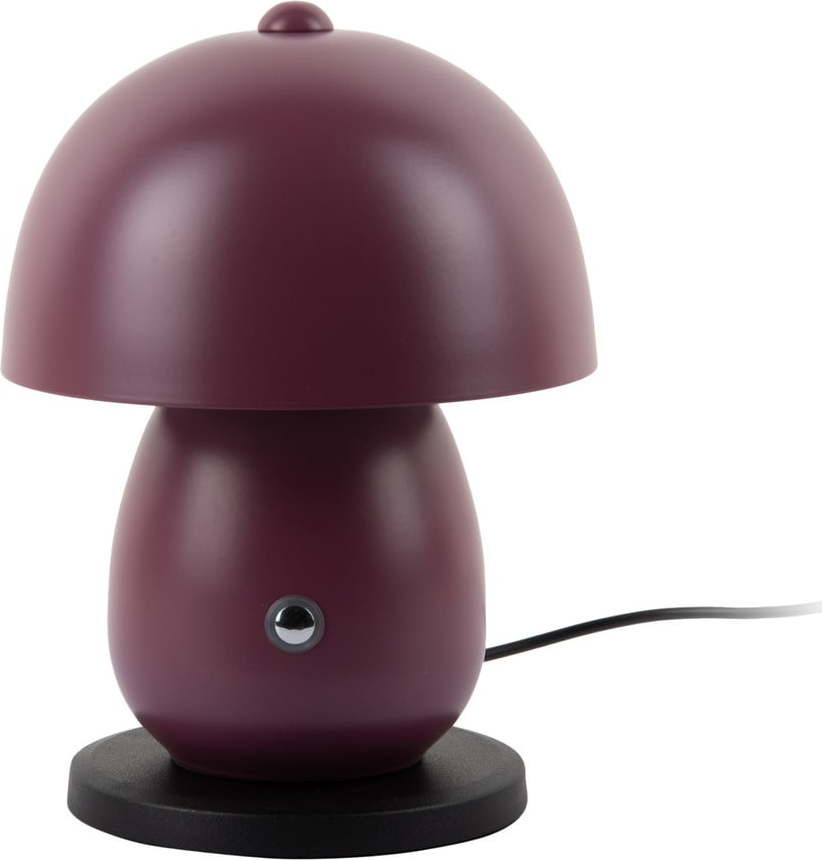 LED stolní lampa růžovofialová s kovovým stínidlem (výška 18 cm) Mono LED – Leitmotiv