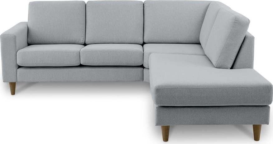 Šedá rohová pohovka (pravý roh) Focus – Scandic