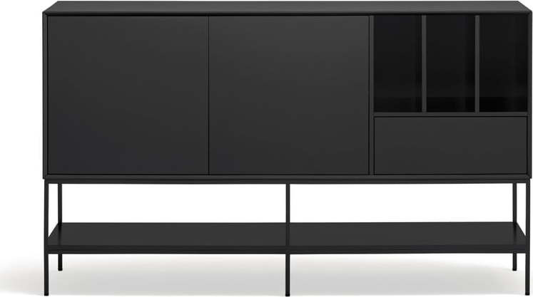 Černá komoda 166x98x45 cm Platt – Teulat