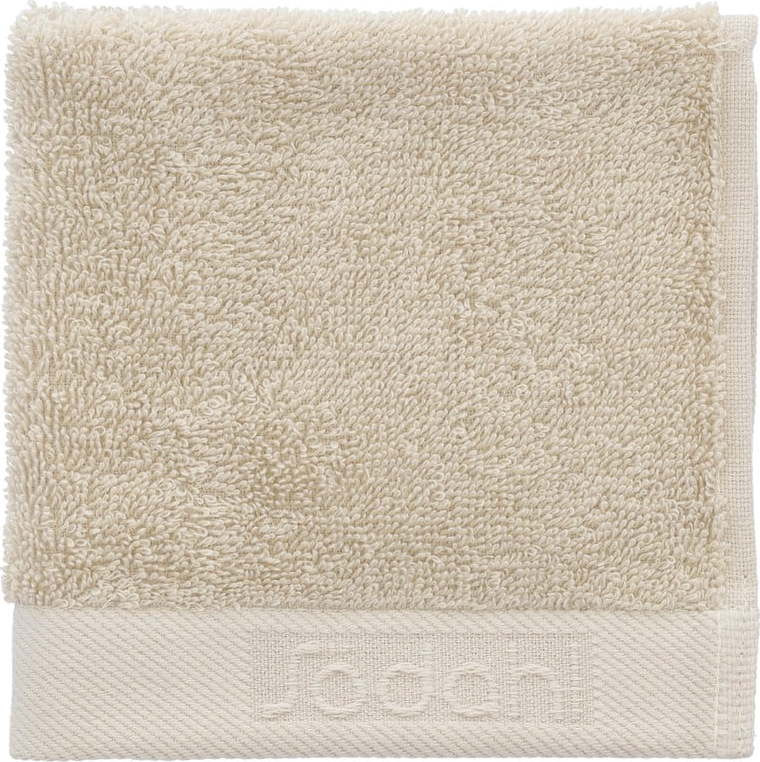 Béžový froté bavlněný ručník 30x30 cm Comfort – Södahl