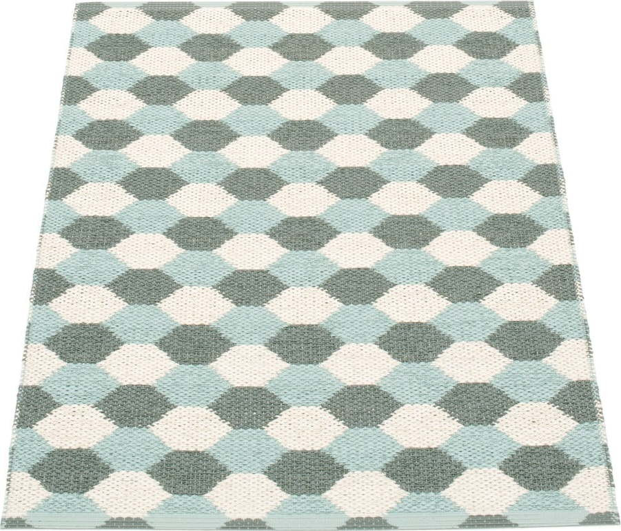 Zeleno-tyrkysový vnitřní a venkovní koberec 70x100 cm Dana Army – Pappelina
