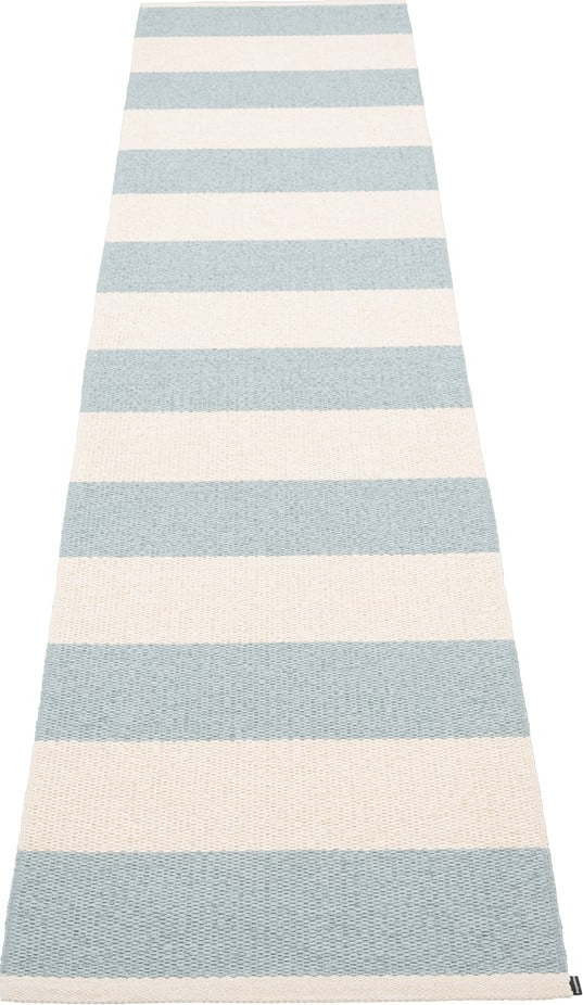 Světle modro-krémový vnitřní a venkovní běhoun 70x300 cm Bob Blue Fog – Pappelina