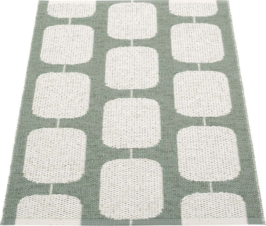 Zeleno-krémový vnitřní a venkovní koberec 70x100 cm Sten Army – Pappelina
