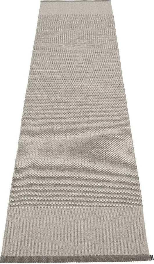 Šedý vnitřní a venkovní běhoun 70x300 cm Edit Warm Grey – Pappelina