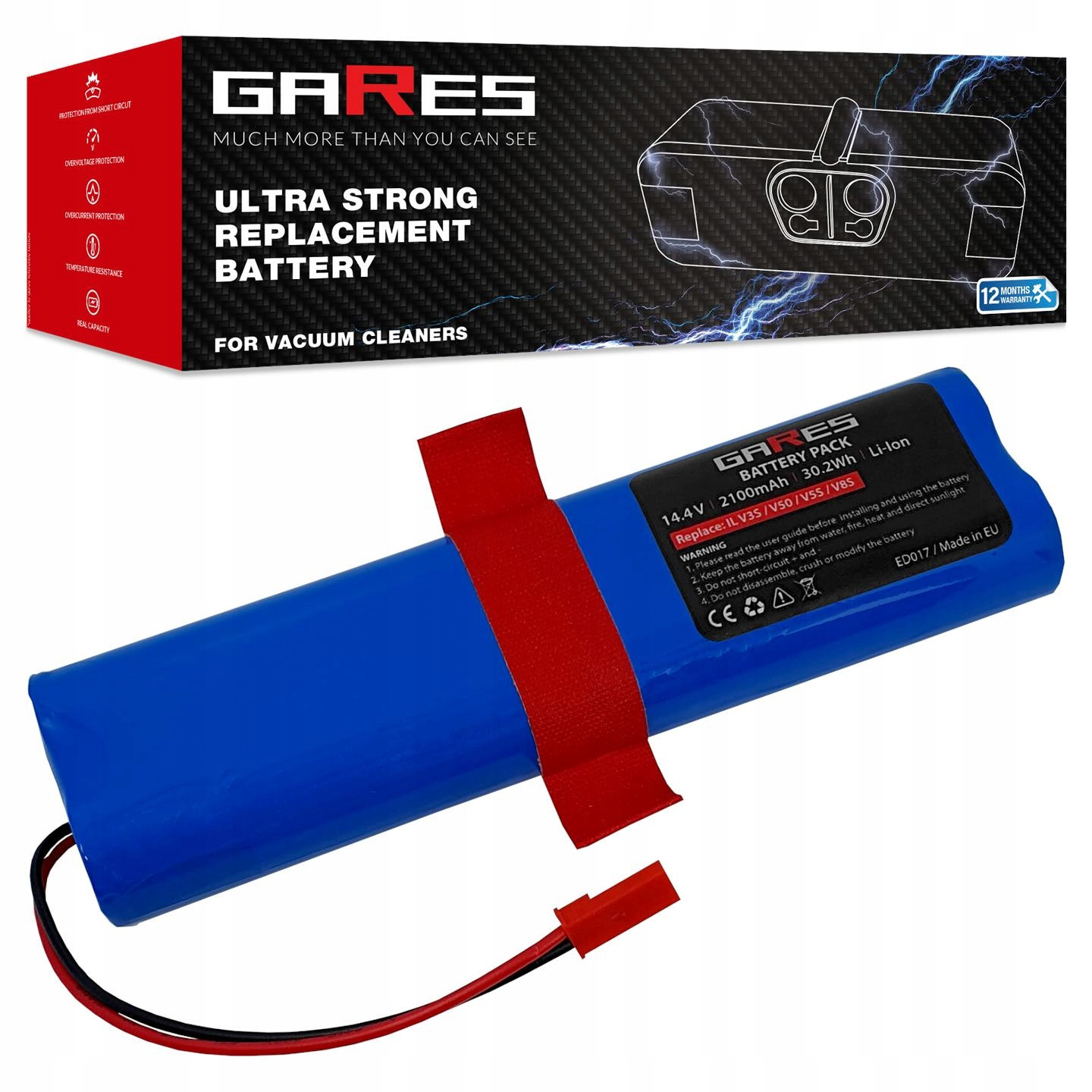 Baterie Akumulátor pro Ariete 2713 2718 14,4V 2,1Ah