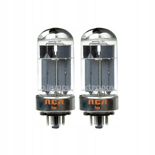 Lampa 6080 6AS7, 6N13S, 6N5S, 6N5P Rca Nos Usa 2 ks vybraný pár