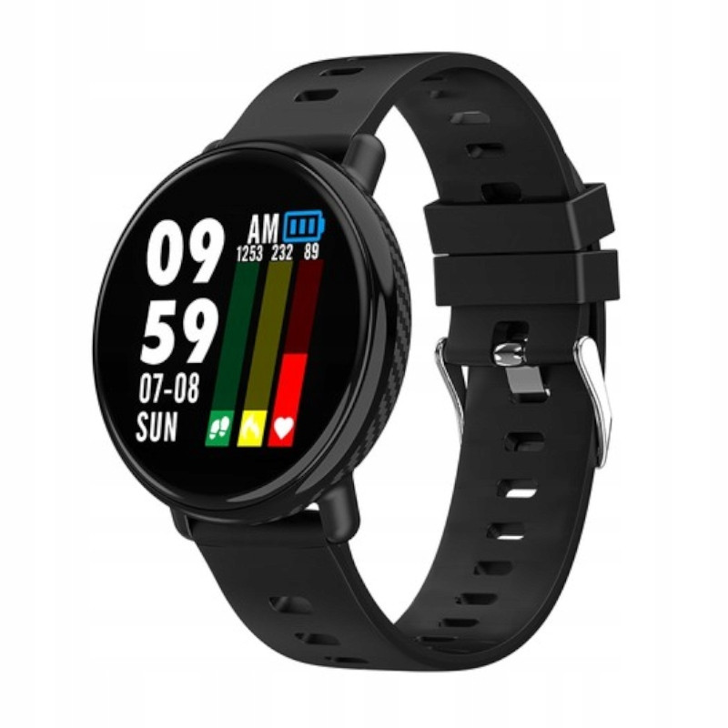 Sportovní chytré hodinky Menu pl funkce vodotěsné GlacierX Flumo