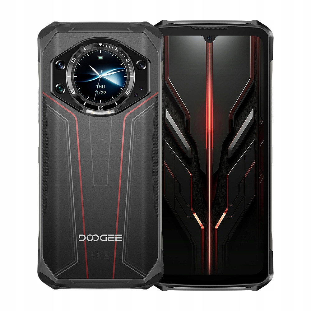 Doogee S119 8+16/512GB 5G 10200mAh, Lava Red