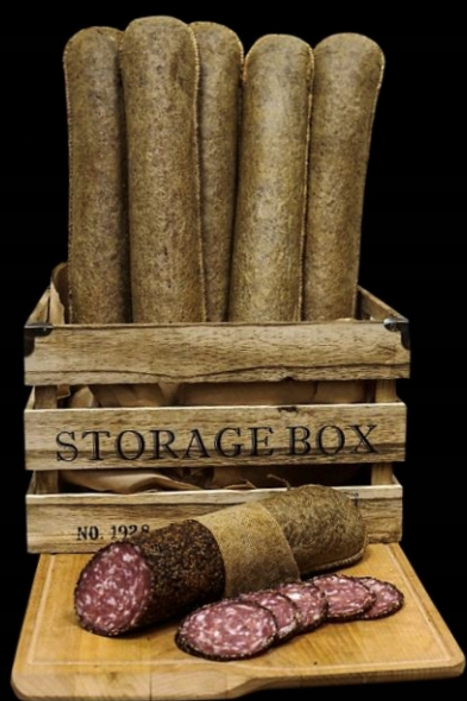 Lahodná Uzená Pepřová klobása 1000g Chuť Tradice v Každém Kusu!