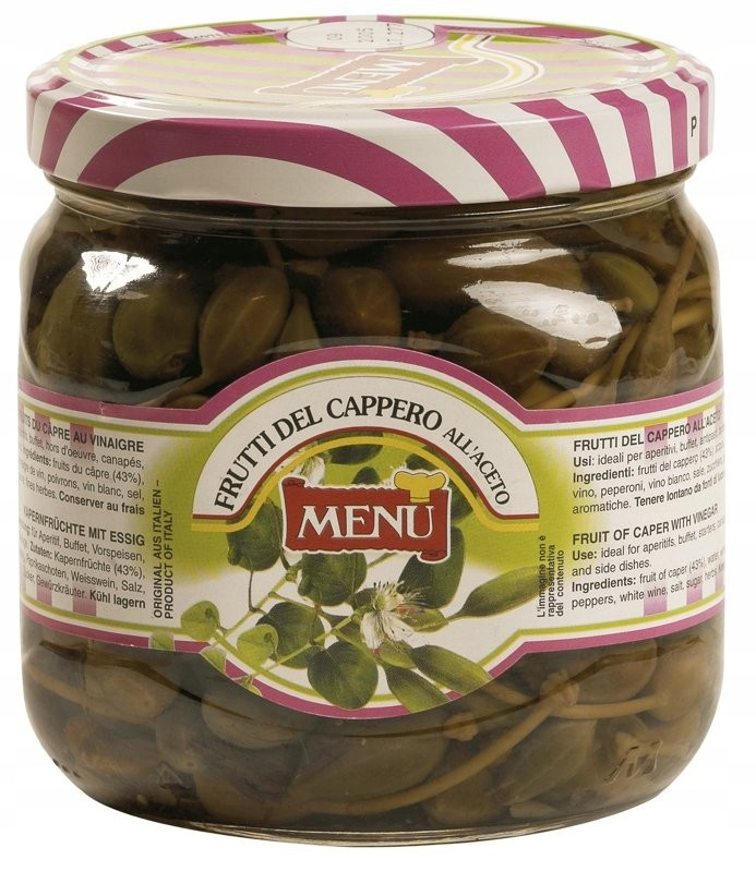 Kapary v octu 790 g Menu'