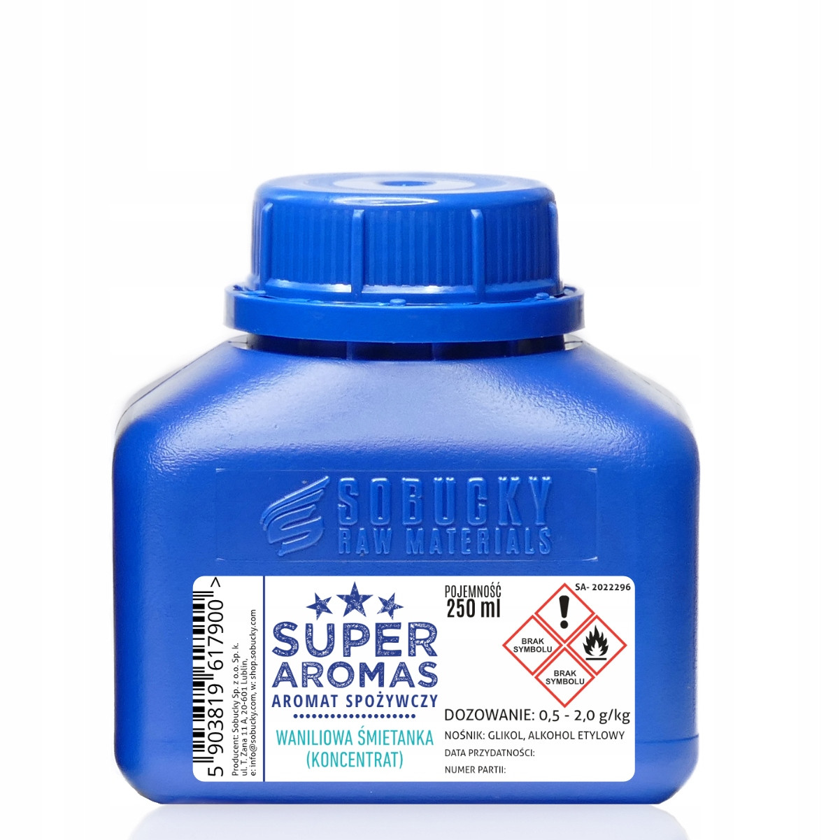 Aromas Potravinářské aroma Vanilková smetana (koncentrát) 250 ml