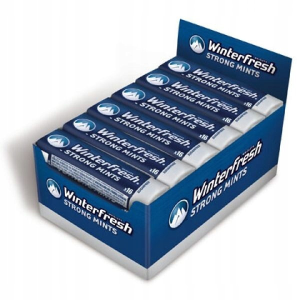Drops Winterfresh Mints Strong Mint 24ks x 28g