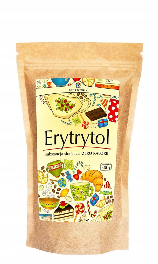Erythritol 500G Pięć Przemian