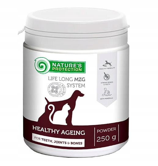 Nature's Protection Healthy Ageing na klouby a kosti pro kočky a psa 250g